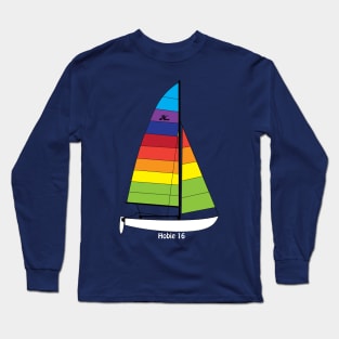 Hobie 16 Sailboat Long Sleeve T-Shirt